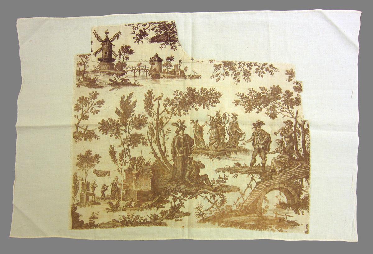 1969.3273 textile, printed obverse