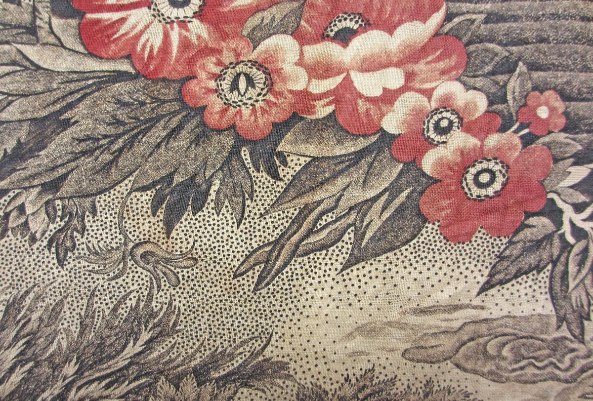 1969.3274 textile, printed detail 1