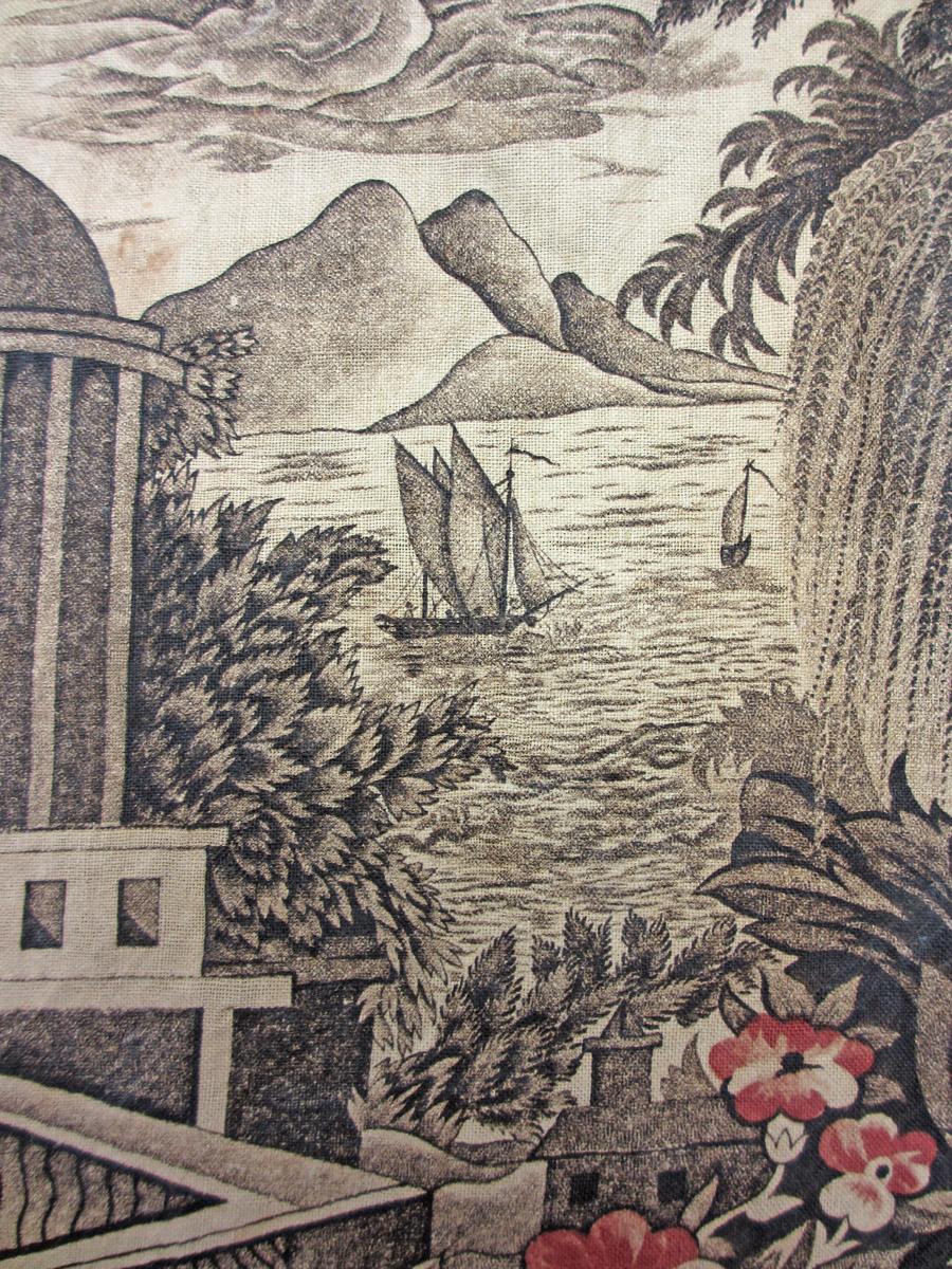 1969.3274 textile, printed detail 3