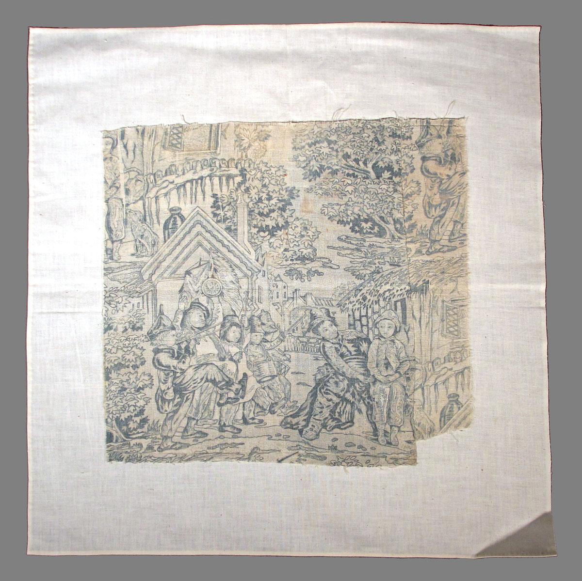 1969.3277 textile, printed obverse