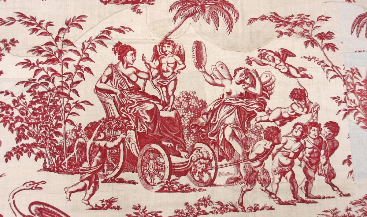 1969.3280 textile, printed detail 2