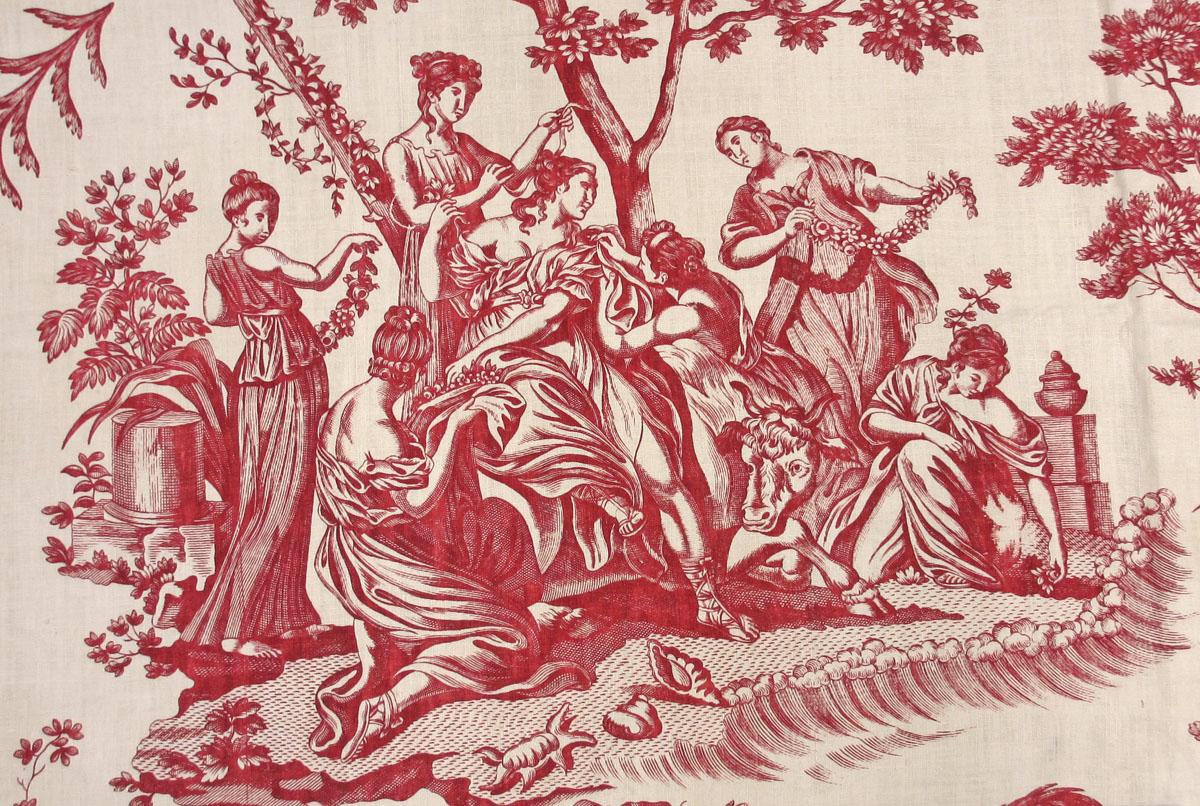 1969.3280 textile, printed detail 3
