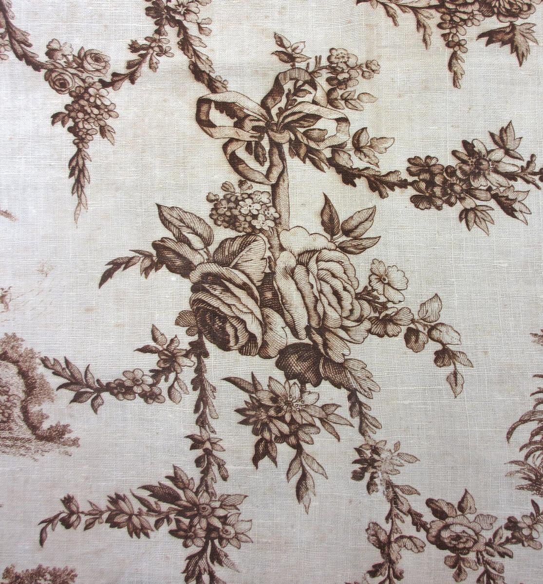 1969.3282 textile, printed detail 1