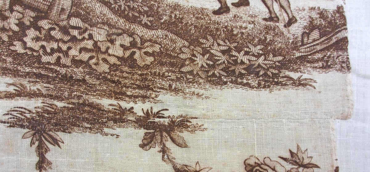 1969.3282 textile, printed detail 4