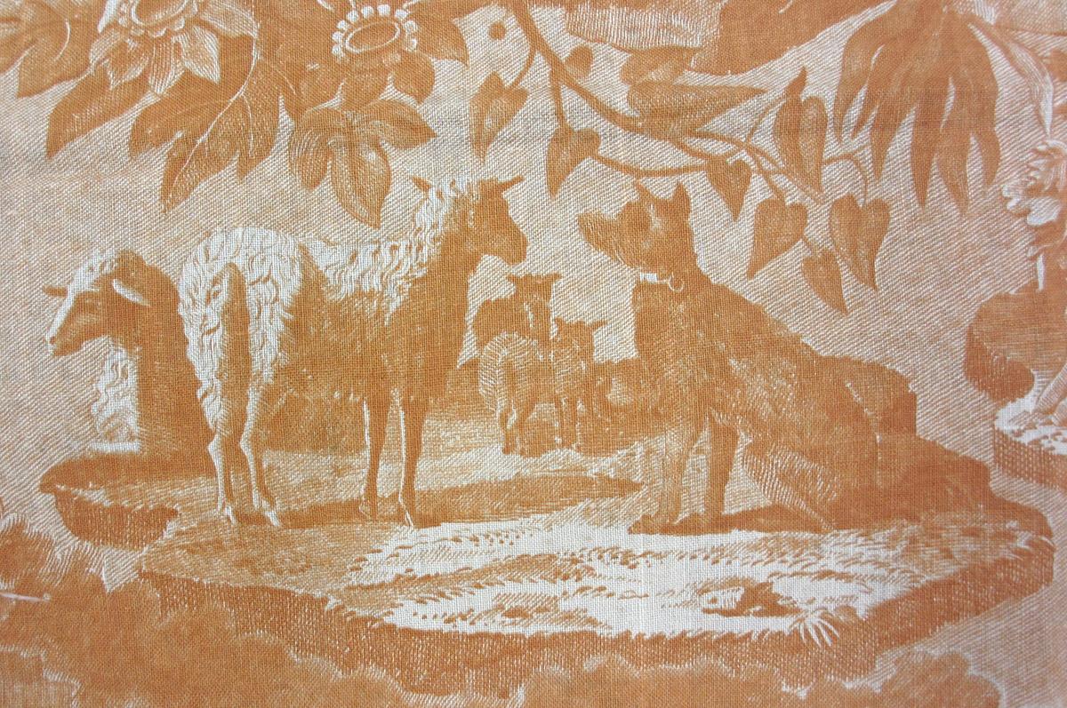 1969.3284 textile, printed detail 4