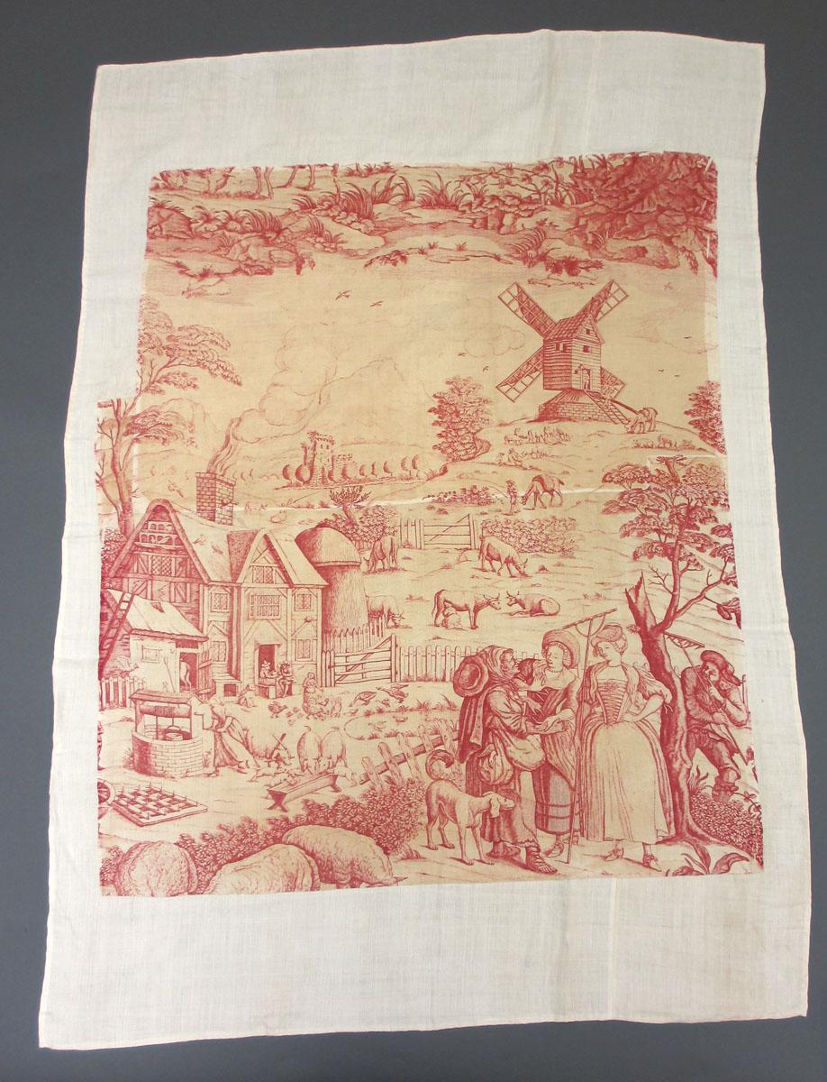 1969.3285 Textile, printed obverse