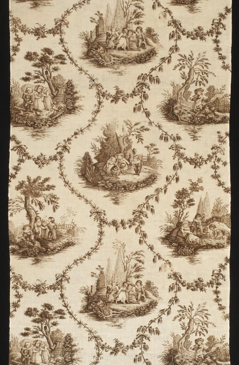 1969.3289 Textile, printed, detail, Book image C72