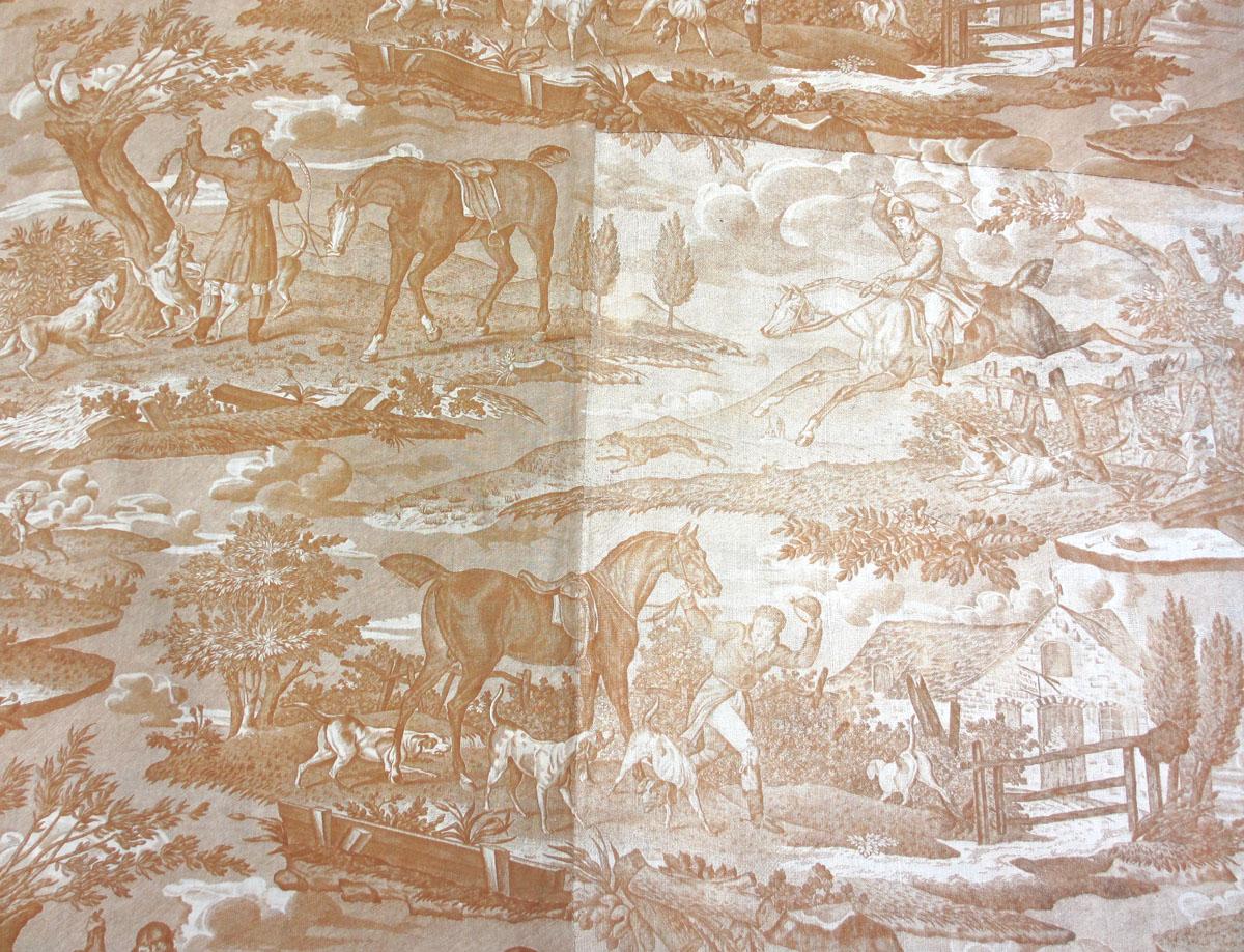 1969.3291 Textile, printed partial design repeat