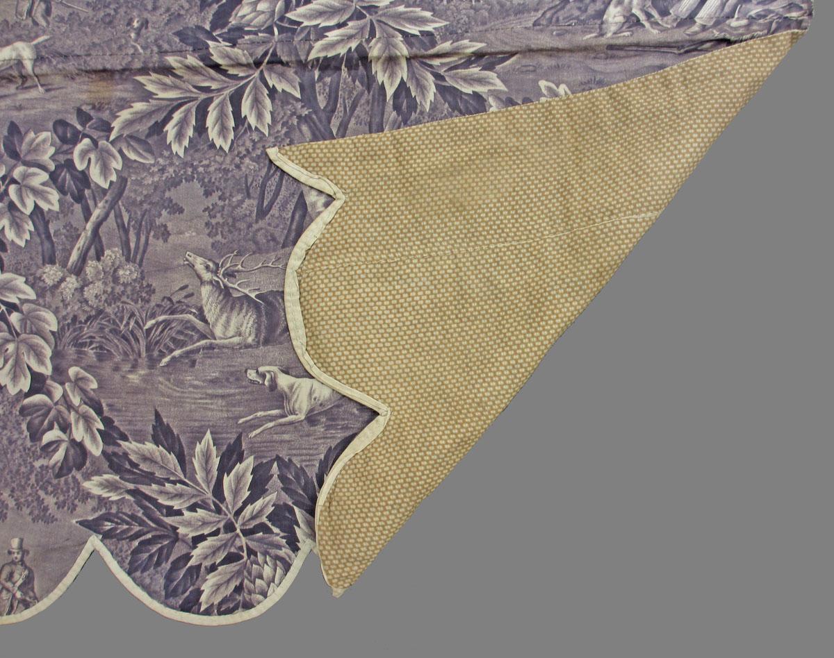 1969.3292 textile, printed folded corner