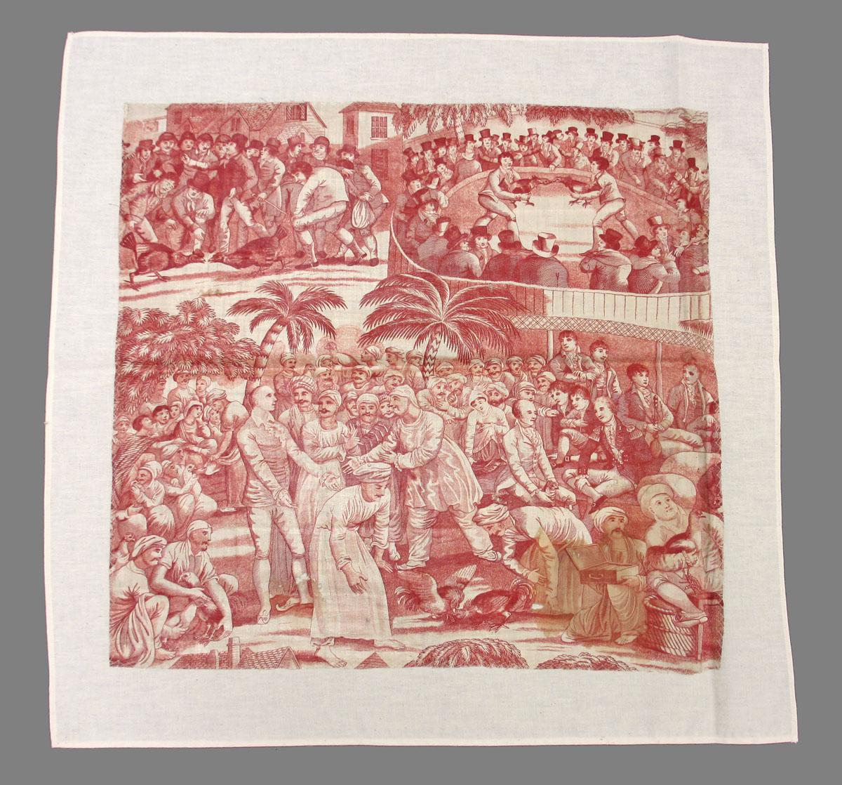 1969.3293 textile, printed obverse