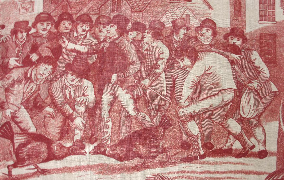 1969.3293 textile, printed detail 3
