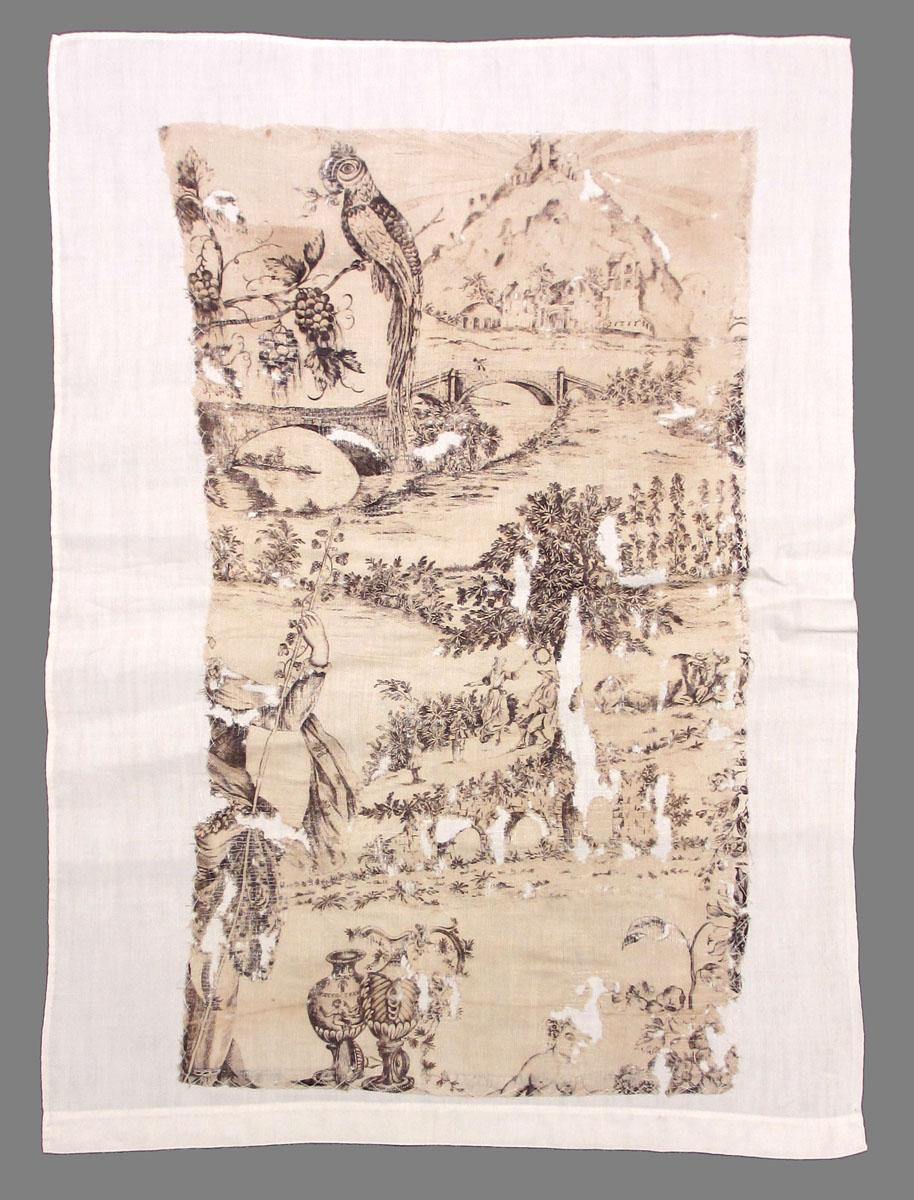 1969.3294 textile, printed obverse