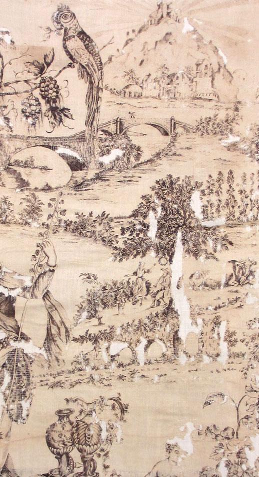 T1162 textile, printed design repeat