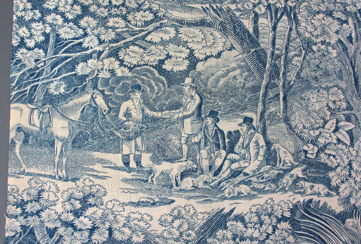 1969.3298 Textile, printed detail 3