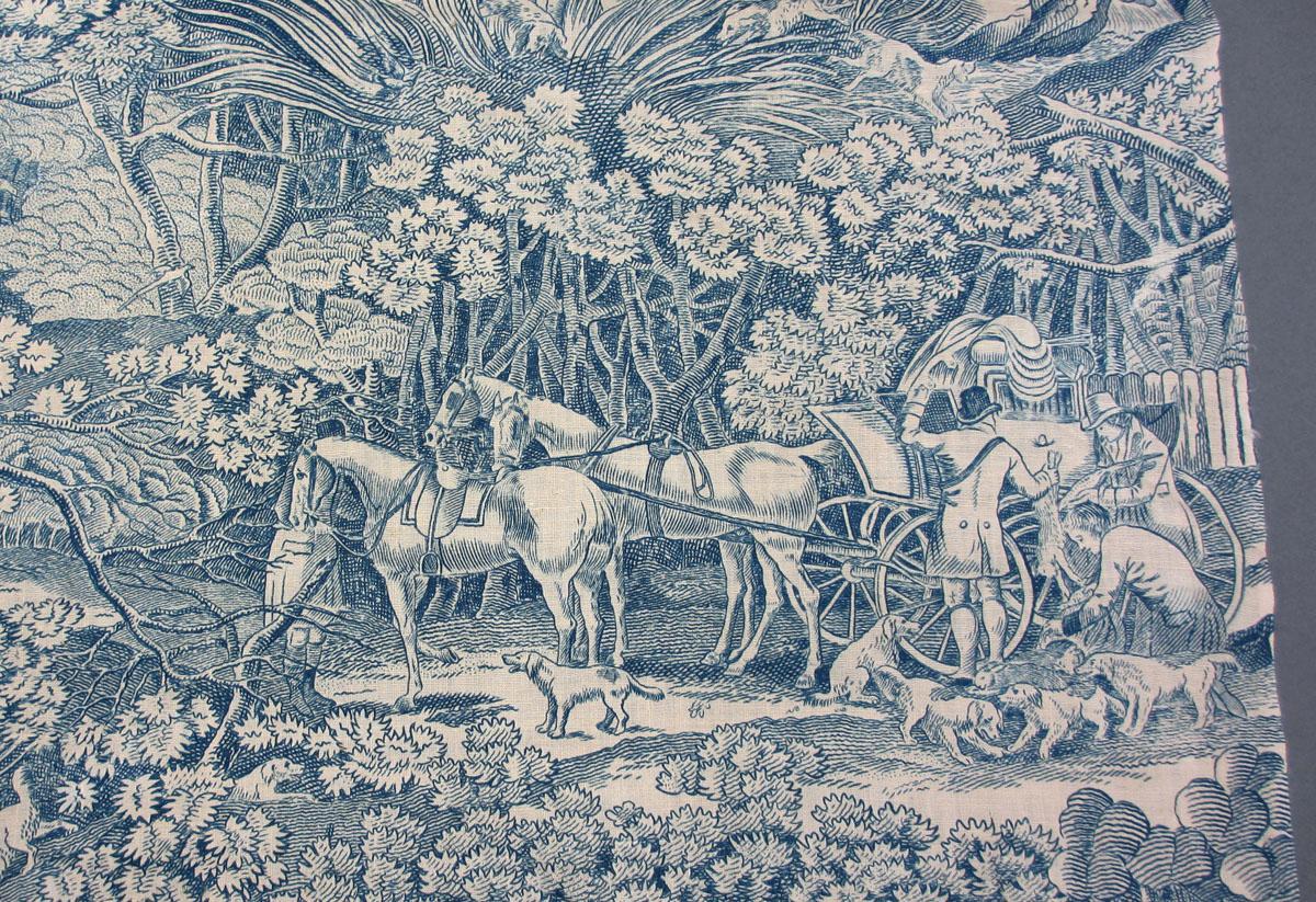 1969.3298 Textile, printed detail 4