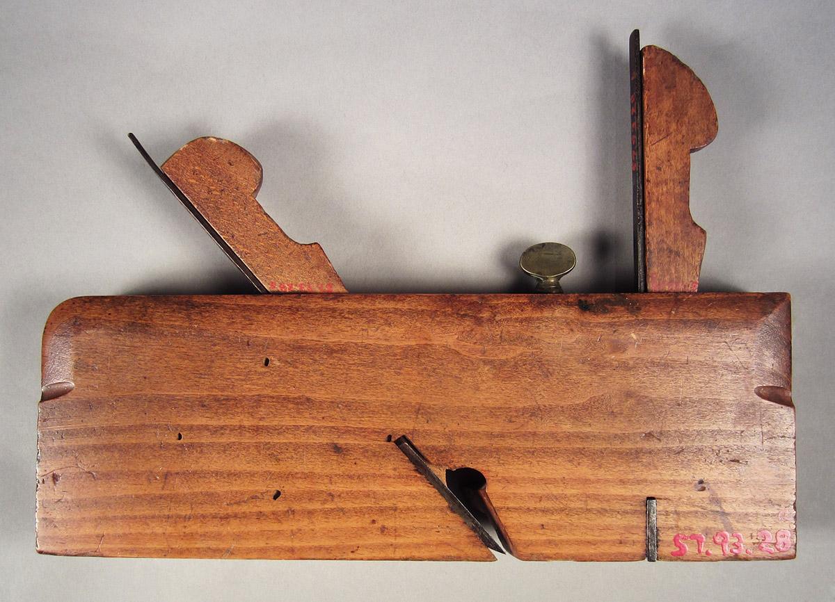 1957.0093.028 A-E, Rabbet plane, overall side 1