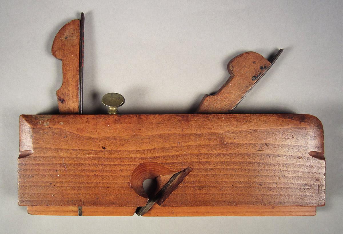 1957.0093.028 A-E, Rabbet plane, overall side 2