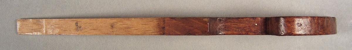 1957.0093.028 A-E, Rabbet plane, wedge side 2