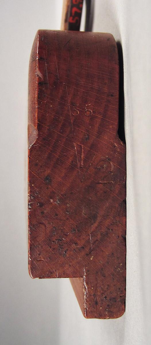 1957.0093.028 A-E, Rabbet plane, heel