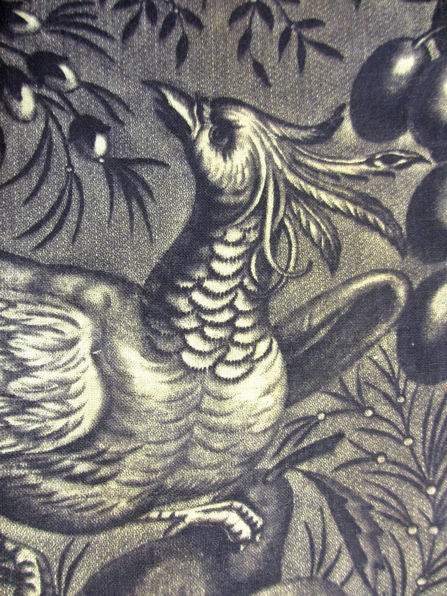 1969.3302 textile, printed detail 2