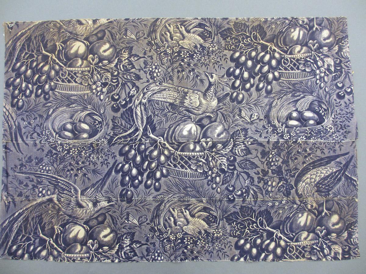 T94 textile, printed full design repeat