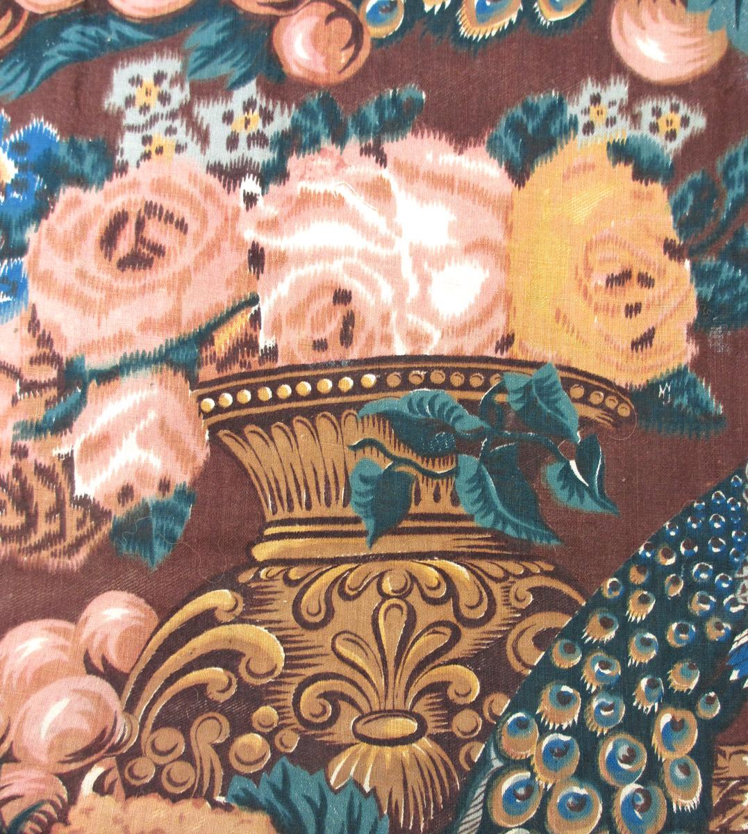 1969.3306 textile, printed detail 2