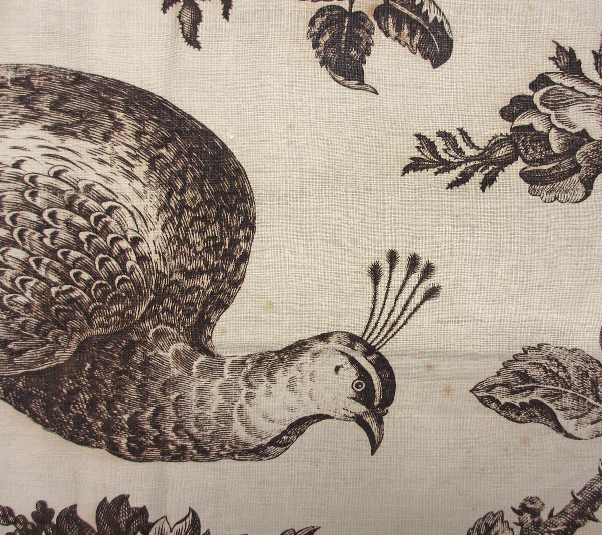 1969.3307 textile, printed detail 1