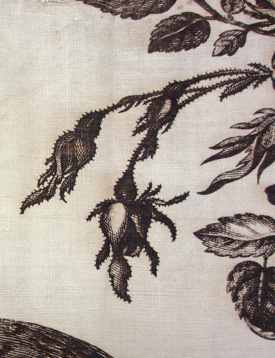 1969.3307 textile, printed detail 3