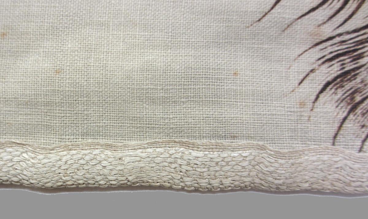 1969.3307 textile, printed detail 4
