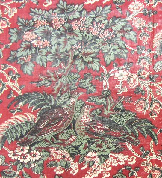 1969.3308 Textile, printed partial design repeat