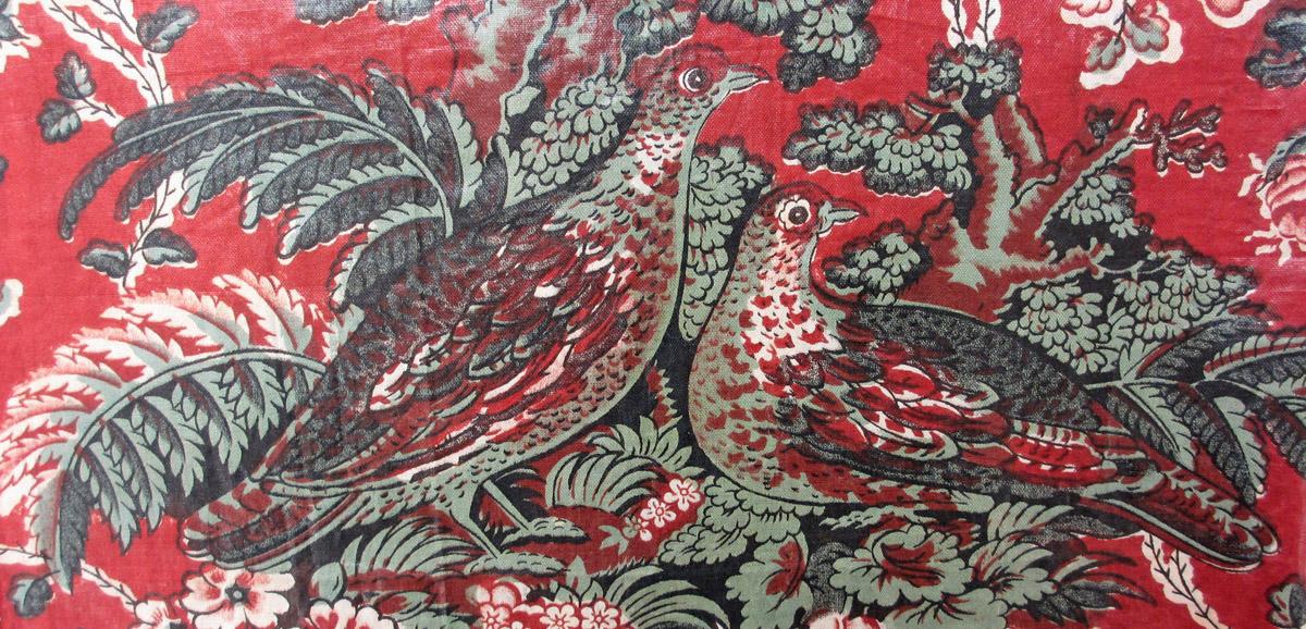 1969.3308 textile, printed detail 1