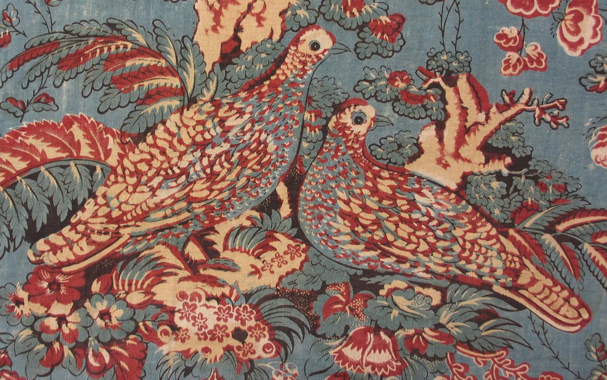 1969.3310 textile, printed detail 1