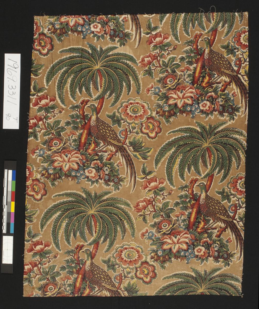 1969.3311 Textile, printed, view 1