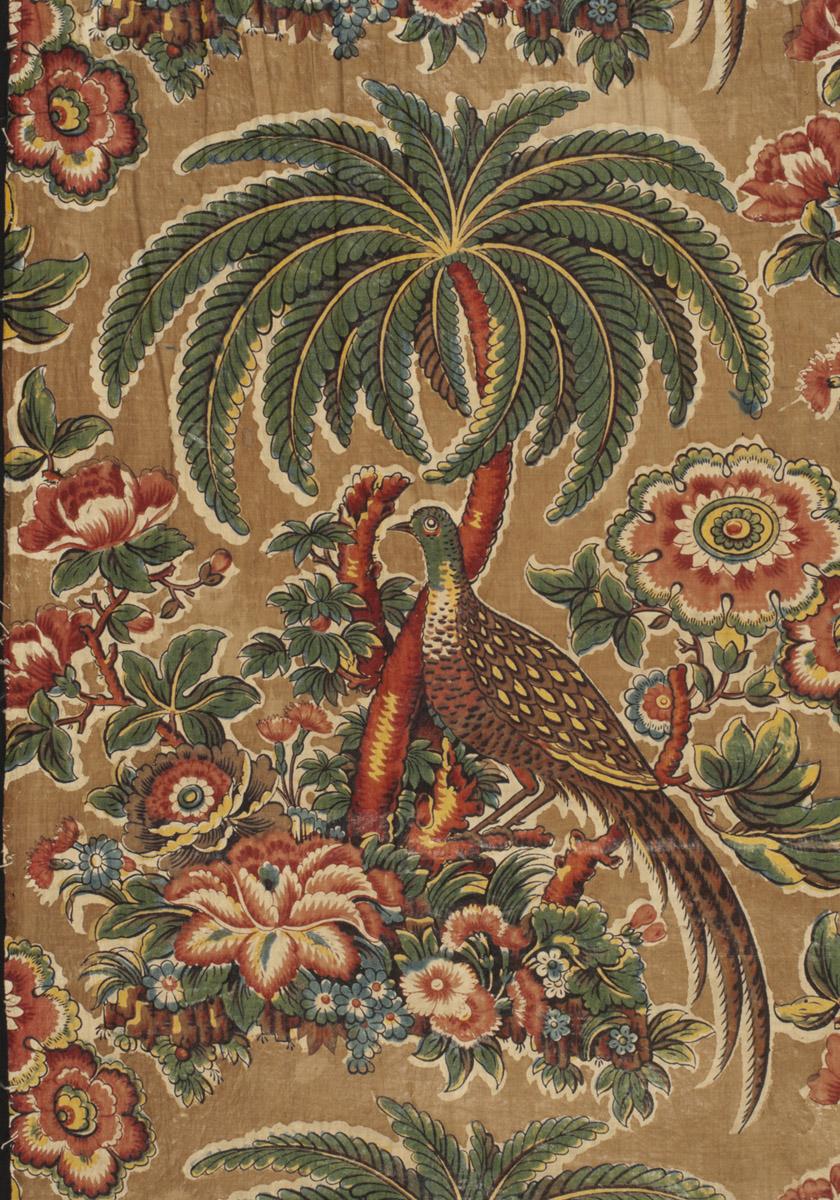 1969.3311 Textile, printed, detail 1