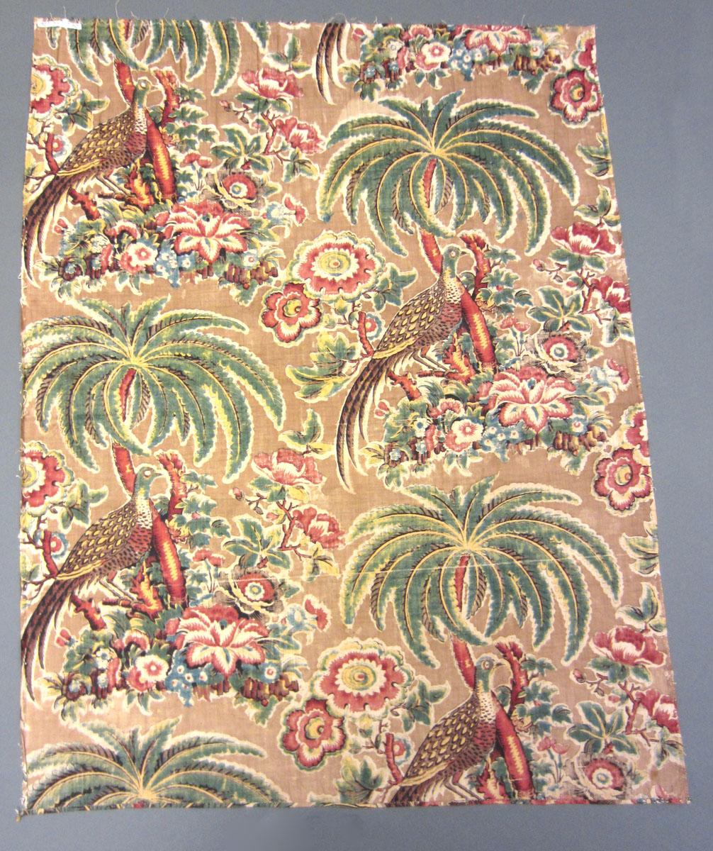 1969.3311 Textile, printed reverse