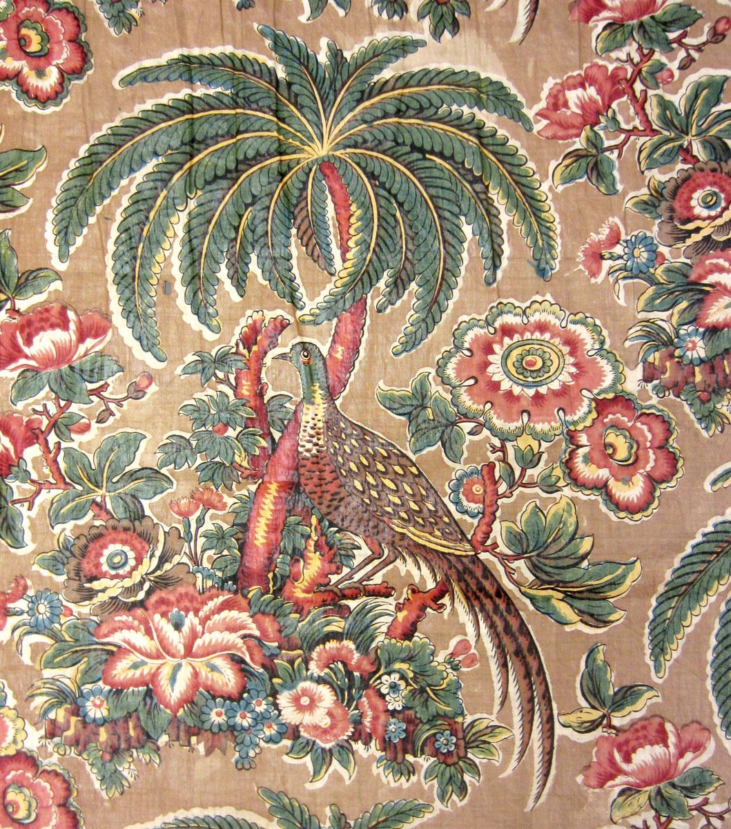 T90 Textile, printed, partial design repeat