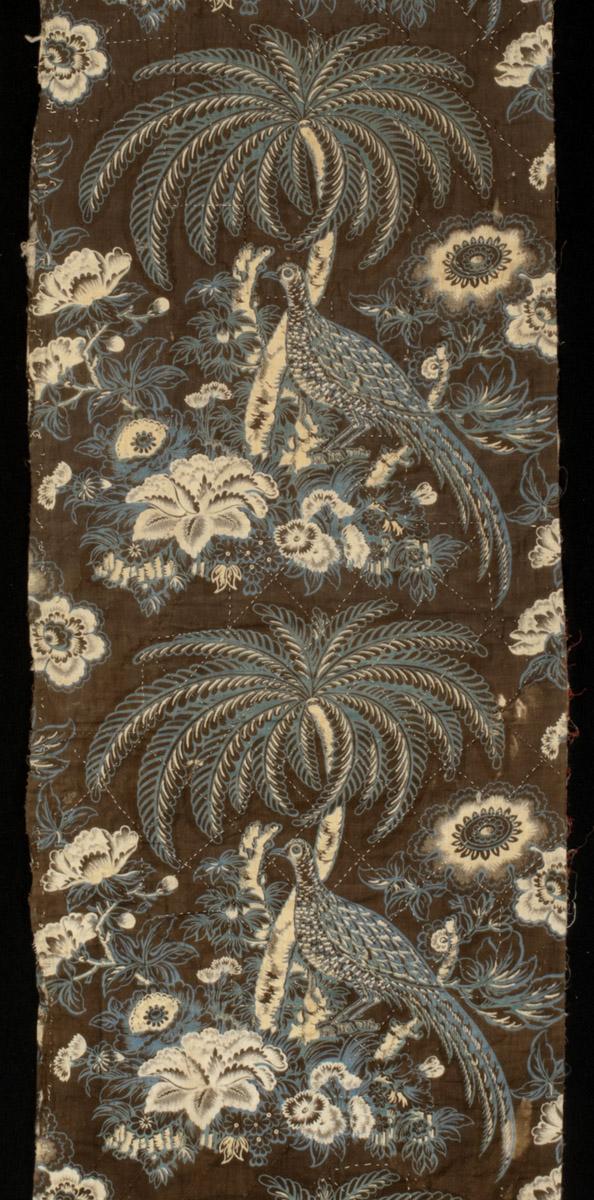 1969.3312 Textile, printed, detail 2