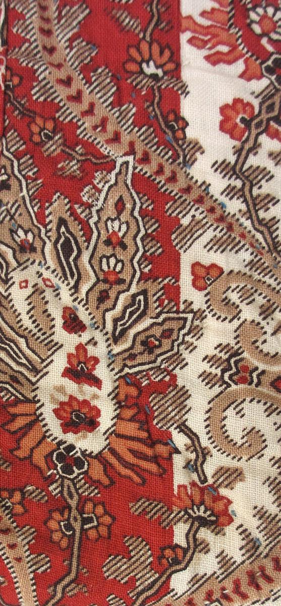 1969.3312 textile, printed reverse detail 5