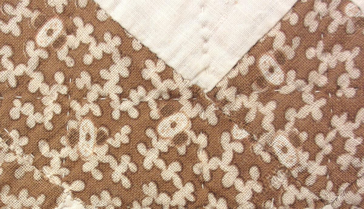 1969.3312 textile, printed reverse detail 6