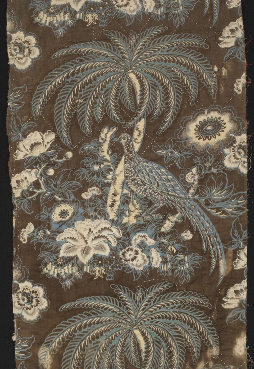 1969.3312 Textile, printed, detail 3