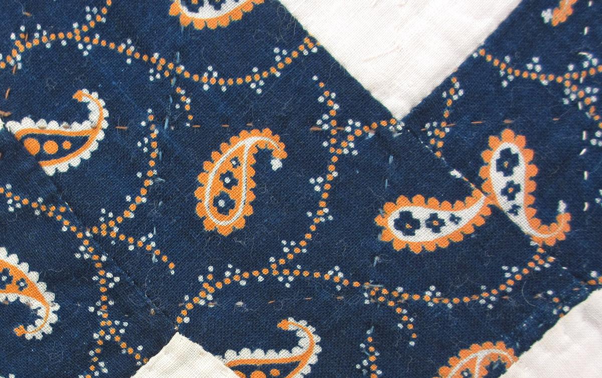 1969.3312 textile, printed reverse detail 1