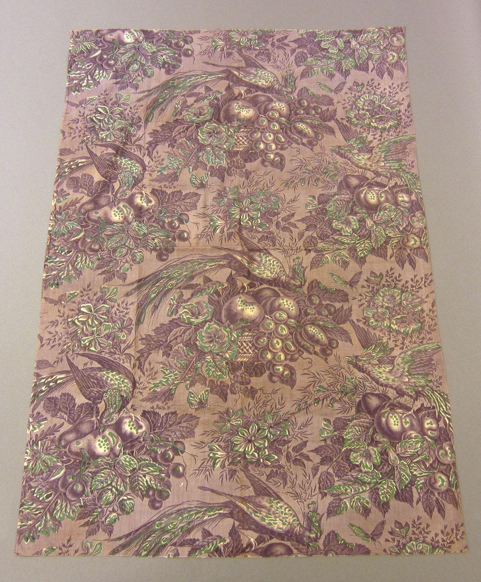 1969.3313 Textile, printed partial obverse