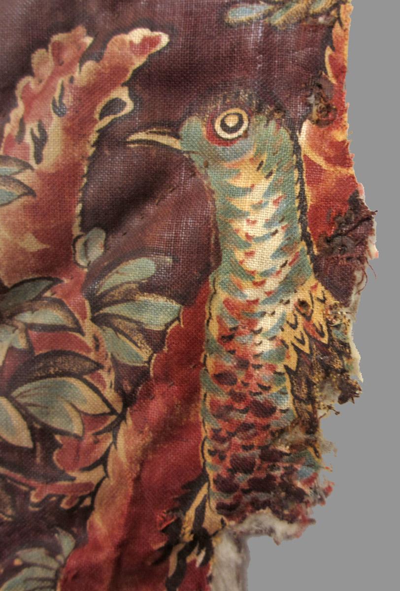 1969.3314 textile, printed detail 4