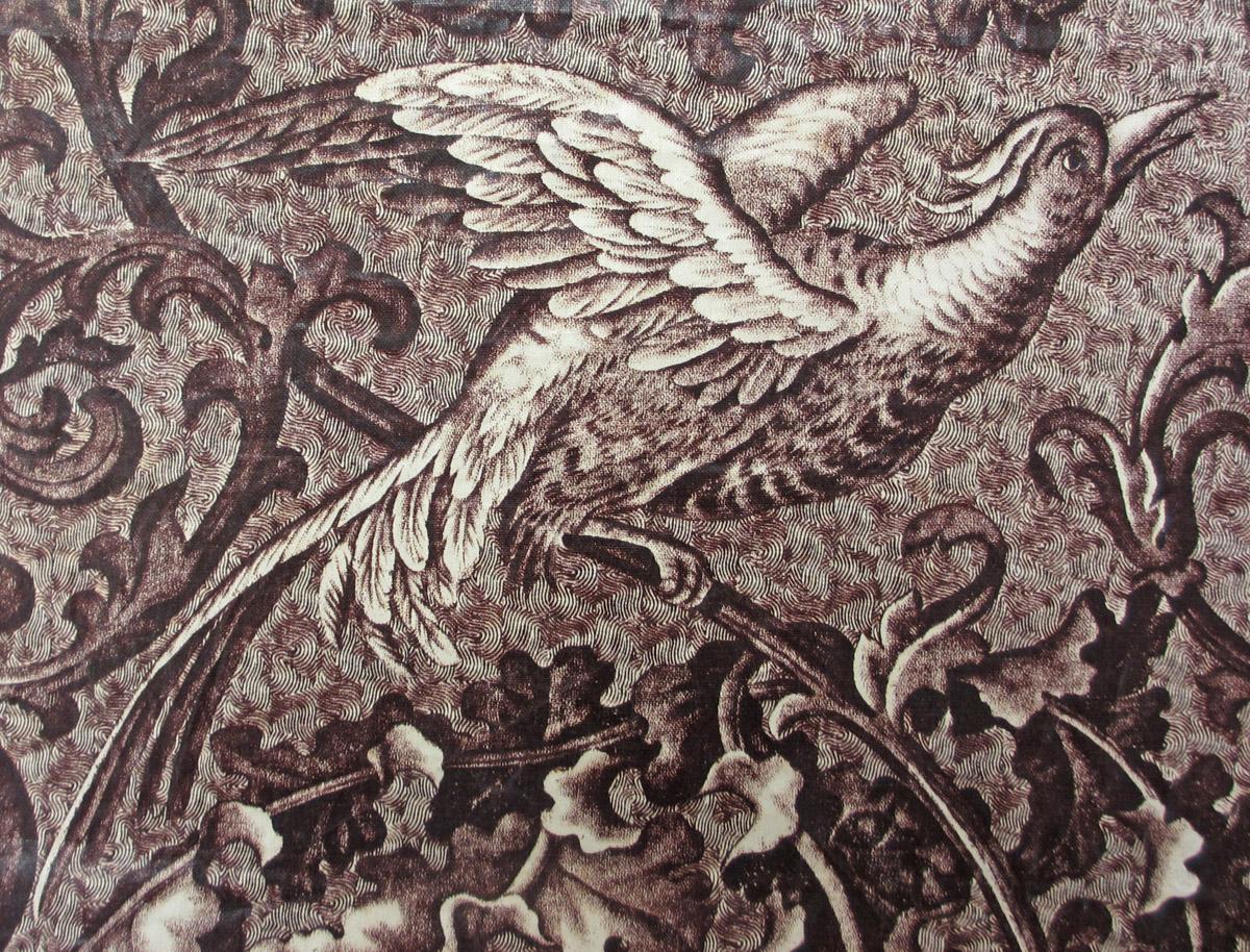 1969.3315 textile, printed detail 1