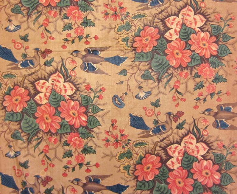 T104 textile, printed design repeat