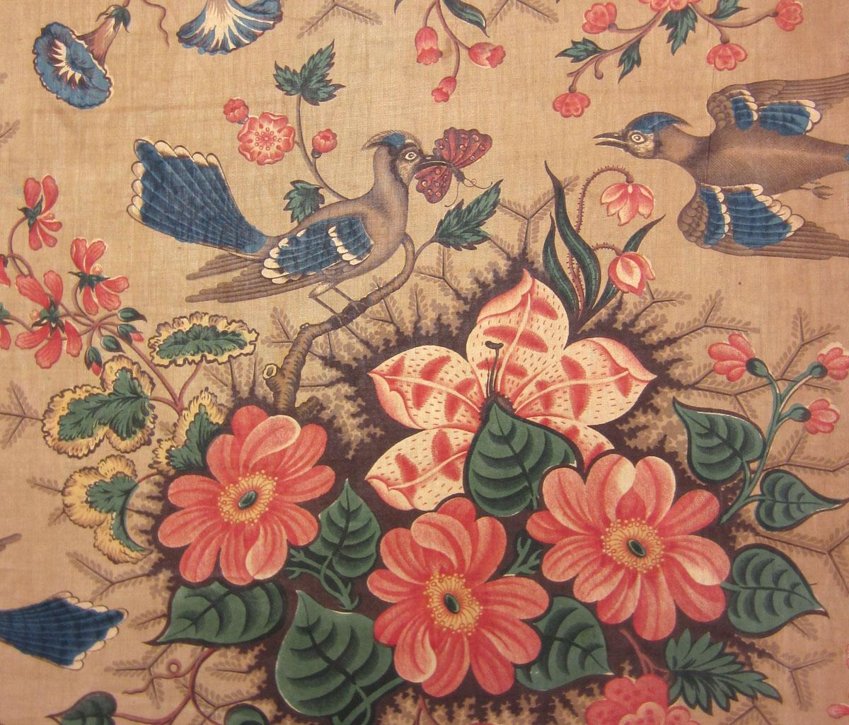 1969.3316 textile, printed detail