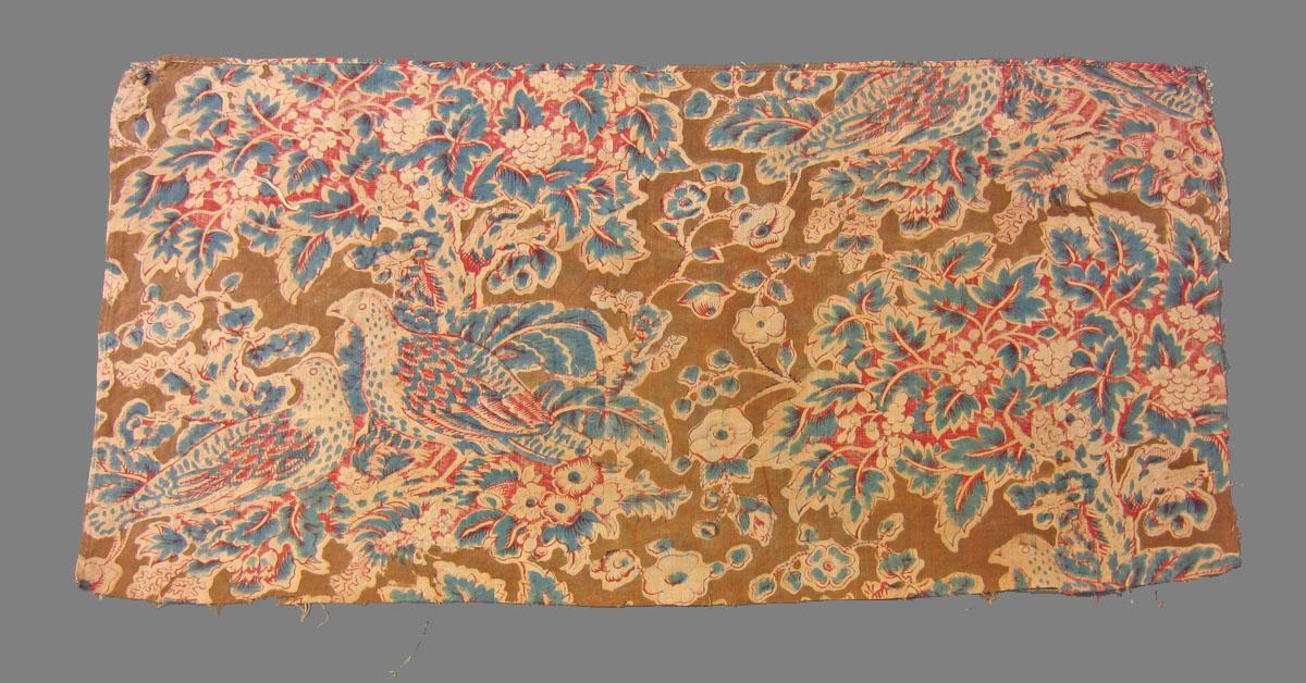 1969.3317 B Textile, printed reverse