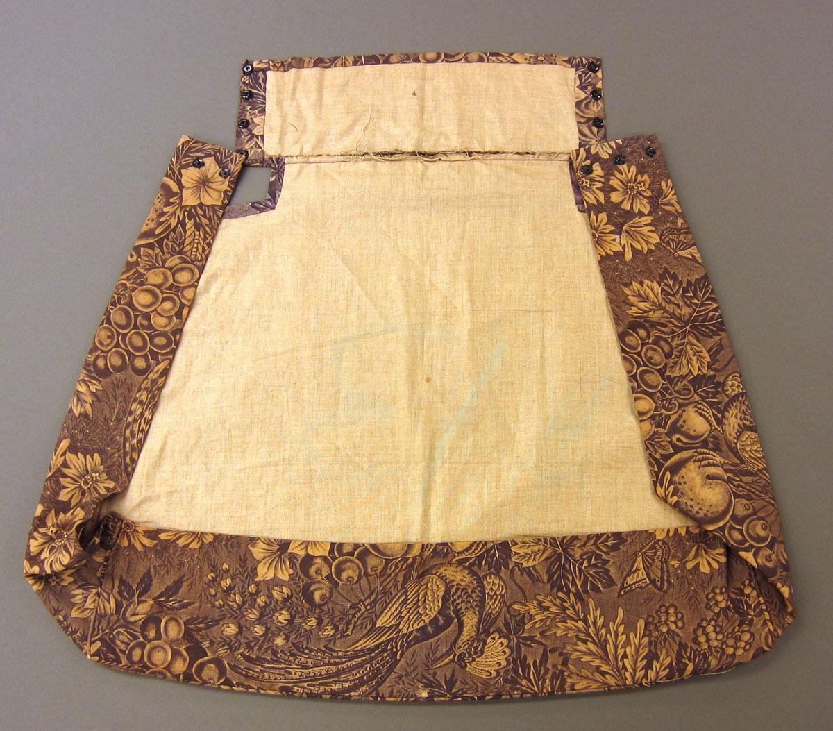1969.3318 A Textile, printed reverse