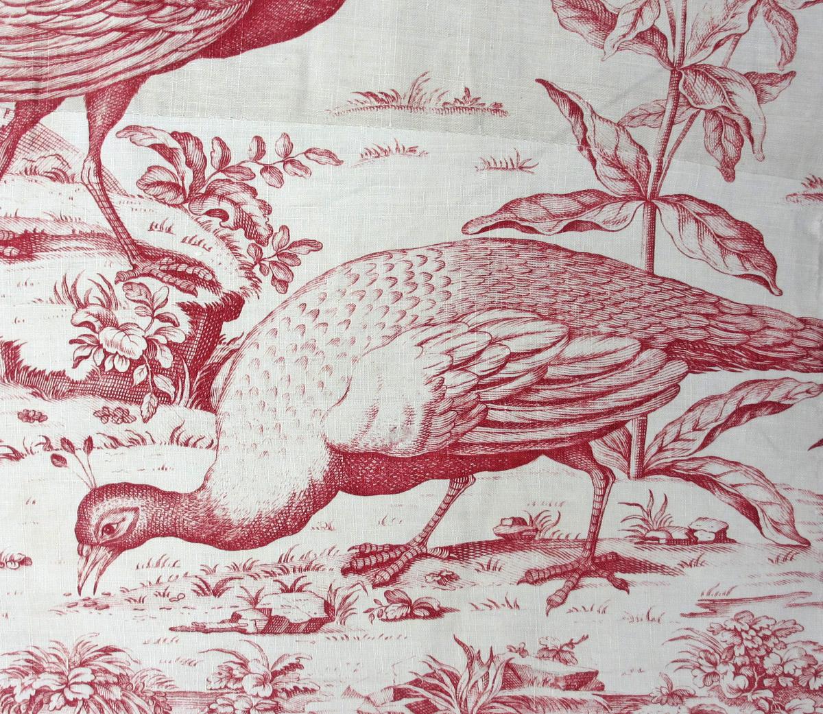 1969.3320 A textile, printed detail 1