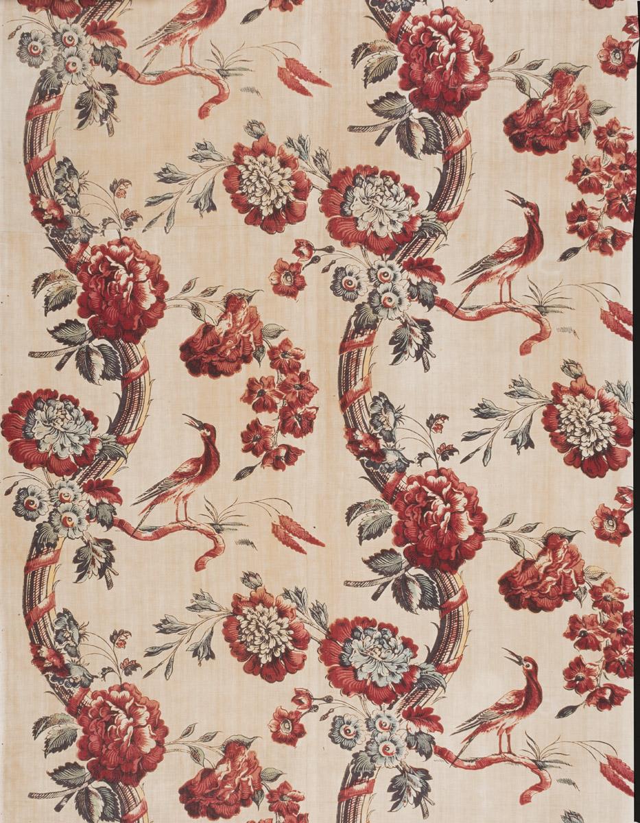 1969.3321 Textile, printed, detail, Book image C14